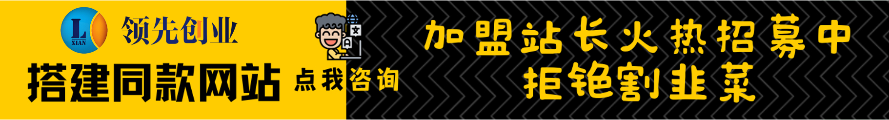 加盟领先创业项目网，搭建同款知识付费资源网站，实现长期稳定被动收入~-领先副业网